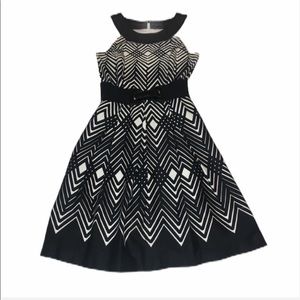 White House Black Market Diamonds A-line Dress Size 4